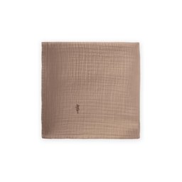 بطانية أطفال موسلين مطرزة 90x100 سم - لون فيزون Embroidered Muslin Baby Blanket 90x100 cm - Vizon