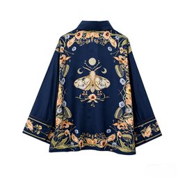طقم كاجوال أنيق من قميص وبنطال بنقشة الزهور Floral Print set