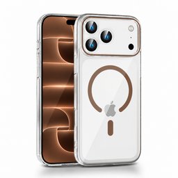 كفر آيفون 18 برو ماكس شفاف كريستالي مع ماك سيف iPhone 18 Pro Max Crystal Clear MagSafe CaseiPhone 18 Pro Max Crystal Clear MagSafe Case
