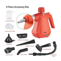 RAF منظف بخار يدوي متعدد الاستخدامات (موديل R.1372) RAF Steam Cleaner R.1372 – Handheld Multi-Purpose Steam Cleaner