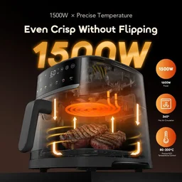 قلاية هوائية أورايمو OAF-521A – لون جرافيت أسود Oraimo OAF-521A Air Fryer – Graphite Black