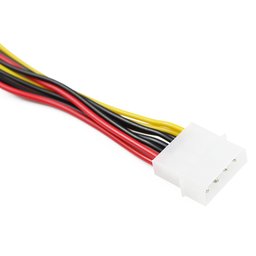 كابل طاقة داخلي VCOM من 4-Pin إلى منفذي SATA بنظام Y VCOM Internal Y-Type 4-Pin to Dual SATA Power Cable