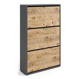 خزانة الأحذية 3 طوابق , 6 رفوف تركي  3-tier shoe cabinet, 6 shelves, Turkish