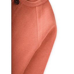 طقم أطفال أساسي بأكمام ريجلان برتقالي - 1-8 سنوات Reglan Sleeve Basic Set for Kids 1-8 Years - Orange