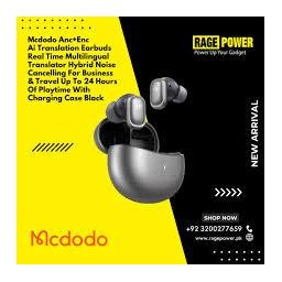 MC ANC+ENC AI Translation Earbuds ( سماعة اذن ) MC ANC+ENC AI Translation Earbuds