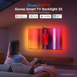 إضاءة تلفزيون ذكية جوفي 3S نيتفلكس (55-65 بوصة) Govee Smart TV Backlight 3S Netflix (55-65 inch)