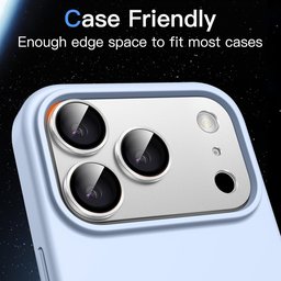 الاسم العربي: حماية عدسات كاميرا آيفون 18 برو ماكس iPhone 18 Pro Max Metal Camera Lens Protector
