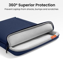 تومتوك - حقيبة لابتوب Defender-A22 مقاس 14 انج - أزرق غامق Tomtoc Defender-A22 Laptop Briefcase 14 Inch Navy Blue