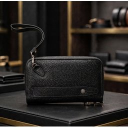 حقيبة يدوية رجالية جلد طبيعي Men's genuine leather handbag