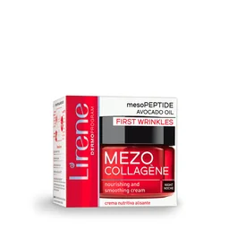 ليرين ميزو كولاجين كريم التجاعيد ليلي ٥٠ مل Lirene Mezo Collagen Nourishing & Smoothing Night Cream 50ml