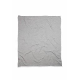بطانية موسلين عضوية 90x100 سم مخططة رفيعة - رمادي دخاني Organic Muslin Blanket 90x100cm - Smoky Grey Thin Striped