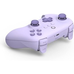 يد تحكم ألعاب 8BitDo Ultimate C اللاسلكية بتردد 2.4GHz للكمبيوتر وأندرويد وSteam Deck وRaspberry Pi، لون بنفسجي ليلكي 8BitDo Ultimate C 2.4G Wireless Controller for Windows PC, Android, Steam Deck & Raspberry Pi (Lilac Purple)