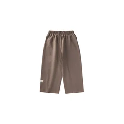 بنطلون رياضي للأولاد مبطن بالصوف 3-10 سنوات - لون فيزون Boys' Fleece Lined Sweatpants 3-10 Years - Vizon