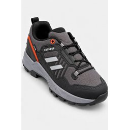 حذاء MUGGO TORVEX شتوي للجنسين برباط ونعل سميك للمشي والتنزه - رمادي دخاني Muggo TORVEX Thick-Soled Lace-Up Unisex Winter Outdoor Trekking Boots - Smoked Gray
