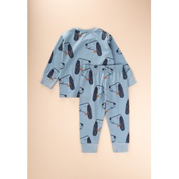 طقم بيجامة أطفال Mavi - أزرق (1-7 سنوات) Mavi Kids' Pajama Set - Blue (1-7 Years)