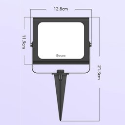كشافات إضاءة خارجية ذكية جوفي RGBIC (طقم 4 قطع) Govee RGBIC Smart Outdoor Flood Lights (4 Pack)