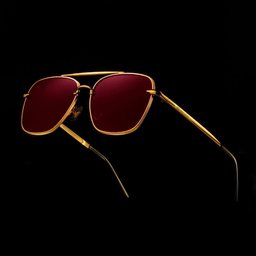 نظارات طلاء ذهب عيار 18-Baka 18 Gold Plated-Baka