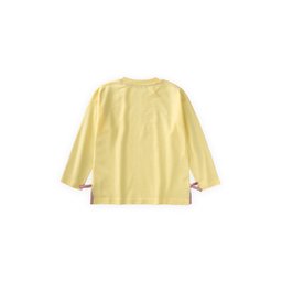 تي شيرت أصفر للأطفال بتفاصيل شق جانبي، مناسب لجميع الفصول (2-10 سنوات) Kids' Seasonal T-Shirt with Slit Detail, Yellow (2-10 Years)