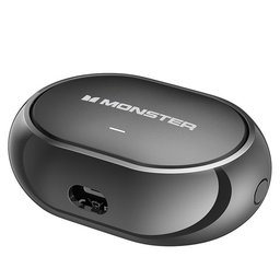 سماعات مونستر AC600 اللاسلكية بتصميم مفتوح ومشبك للأذن – أسود Monster Open Ear AC600 Clip-On Wireless Earbuds - Black