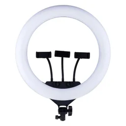 حلقة الإضاءة الذكية MJ45 – طيف الألوان الاحترافي AuraGlow MJ45 – Professional RGB Soft Ring Light