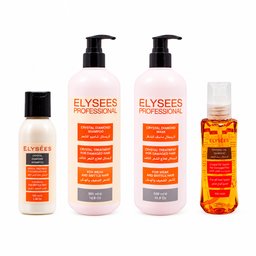 سيت العناية بالشعر بزيت الارغان والمكاديميا Crystal Diamond Treatment Set