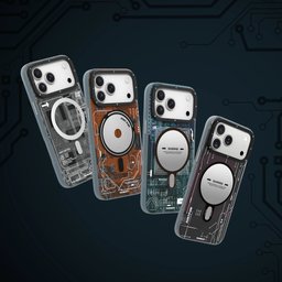 كفر آيفون 18 برو ماكس من يونغ كِت بتصميم إلكتروني مع ماك سيف iPhone 18 Pro Max YOUNGKIT Futuristic MagSafe Case