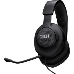 جي بي ال سماعة رأس Quantum 100 M2 سلكية للألعاب اسود JBL Quantum 100 M2 Gaming-Wired Over-ear Headset Black