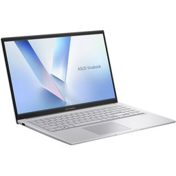 لابتوب ASUS VivoBook 15 بمعالج Intel Core 7-150U ورام 8GB وSSD سعة 512GB وشاشة 15.6 بوصة FHD IPS 60Hz – فضي ASUS VivoBook 15 X1504V Laptop – Intel Core 7-150U, 8GB RAM, 512GB SSD, 15.6" FHD IPS 60Hz, DOS, Cool Silver