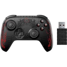 يد تحكم ألعاب 8BitDo Ultimate 2C اللاسلكية إصدار Black Myth: Wukong لأجهزة الكمبيوتر وأندرويد، لون أسود 8BitDo Ultimate 2C Wireless Controller for Windows PC and Android – Black Myth: Wukong, Black