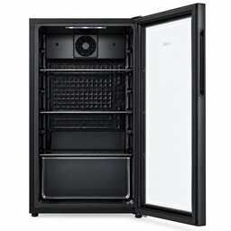 براد مشروبات هايسنس 122 لتر مع باب زجاجي وتحكم رقمي باللمس Hisense 122L Beverage Cooler with Glass Door and Digital Touch Control