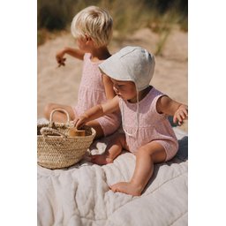 سالوبيت أطفال بنقشة زهور - 0-3 سنوات Baby Floral Pattern Jumpsuit - 0-3 Years