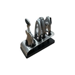 مجموعة أدوات المطبخ المتعددة مع حامل معدني Multi-Purpose Kitchen Utensil Set with Metal Holder