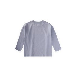 تي شيرت أطفال بأكمام طويلة وشعار - أزرق باستيل (2-10 سنوات) Kids' Long Sleeve Slogan T-Shirt - Pastel Blue (2-10 Years)