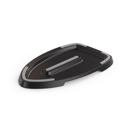مكوى بخاري يدوي امبليوم اسود , 1500 واط موديل EM BGS4 Embleme black handheld steam iron, 1500W, model EM BGS4