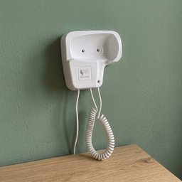 مجفف وسشوار الشعر الفندقي راف RAF Wall-Mounted Hotel Hair Dryer