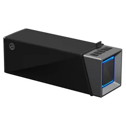مكبر صوت بوغاني Brief TT محمول بتقنية البلوتوث مع إضاءة RGB BUGANi Brief TT Portable Bluetooth Speaker with RGB Lighting Effect Silver