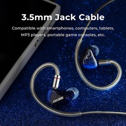 سماعات اذن احترافية بديعة  AFUL Explorer Wired Hybrid HiFi Earphones 1DD+2BA (3.5mm) AFUL Explorer Wired Hybrid HiFi Earphones 1DD+2BA (3.5mm)