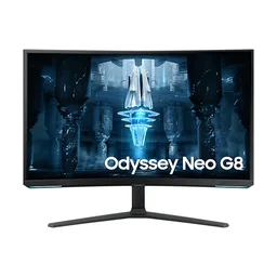 شاشة ألعاب سامسونج أوديسي جي 8 قياس 32 بوصة 4K 240 هرتز - Samsung Odyssey G8 LS32BG850NMXUE Samsung Odyssey G8 32" UHD 4K 240Hz 1000R Curved Gaming Monitor - LS32BG850NMXUE