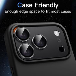 حماية عدسات كاميرا آيفون 18 برو ماكس iPhone 18 Pro Max Metal Camera Lens Protector