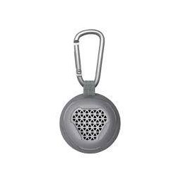 مكبر صوت موماكس الخارجي لاسلكي مغناطيسي (رصاصي) Momax 1-Vibe Go Magnetic Wireless Outdoor speaker (Grey)