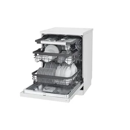 غسالة صحون ال جي ابيض LG White Dishwasher