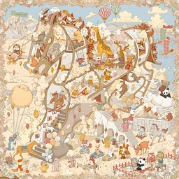 وحدة أحجية بازل بوتوب مكونة من 1000 قطعة - هابي Botop Puzzle 1000 pcs Happy