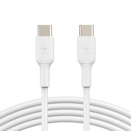 كيبل بوست جارج من يو إس بي-سي إلى يو إس بي-سي بطول ٢ متر BoostCharge USB-C to USB-C Cable 60W (2m, White)