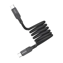 موماكس ماج لينك - إلى - 100 واط 2.0 كابل مغناطيسي 1 متر (أسود) Momax Mag Link USB-C to USB-C 100W USB2.0 Magnetic cable 1m (Black)