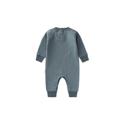 أوفرول أطفال بتطريز دب - أخضر فاتح (0-3 سنوات) Baby Bear Embroidered Jumpsuit - Light Green (0-3 Years)
