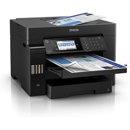 طابعة إبسون إيكوتانك L15160 متعددة الوظائف A3+ للطباعة والمسح الضوئي والنسخ والفاكس مع اتصال Wi-Fi Epson EcoTank L15160 A3+ Print/Scan/Copy/Fax Wi-Fi High Performance Business Tank Printer