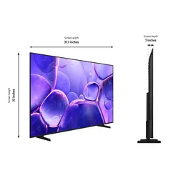 تلفزيون سامسونج الفندقي 43 بوصة HU6000F كريستال UHD بدقة 4K – غير ذكي Samsung