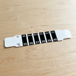 شريط معرفة درجة حرارة الطفل (5 قطع) Baby Forehead Thermometer Strips (5 Pcs)