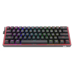 كيبورد ريد دراغون فيز K617 RGB Redragon FIZZ K617 RGB 60% Mechanical Gaming Keyboard