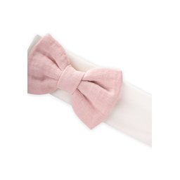 بندانة أطفال بفيونكة - وردي بودرة Baby Headband with Bow - Powder Pink